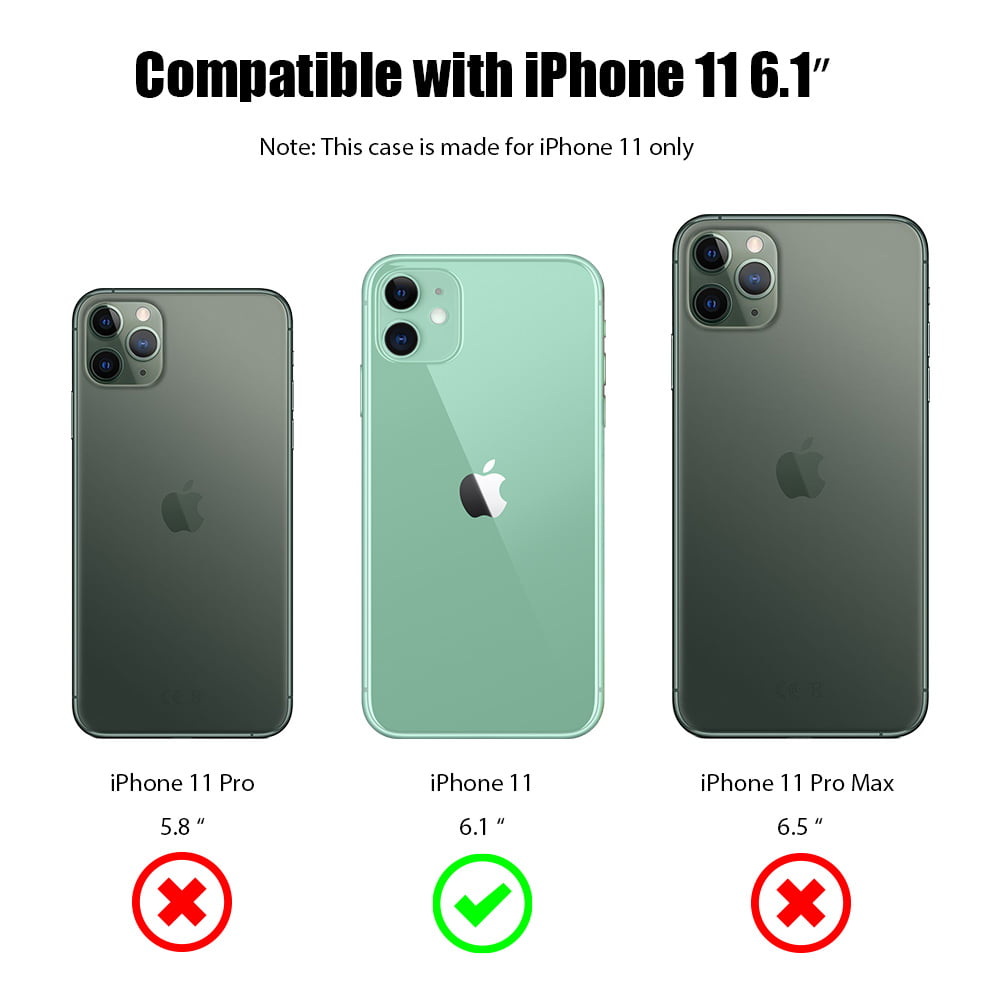 Frosted Pc Camera Protector Case Cover For Iphone 11 Sage Green Walmart Com Walmart Com