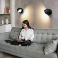 thumbnail image 2 of Efficient LED Wall Sconce, Waterproof and Energy Saving Nordic Style Light with 350° Swivel for Uniform Light, Aluminum Base Ensuring Easy Installation and High Quality LEDs for, 2 of 6