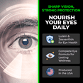 thumbnail image 6 of Stealth Vision Eye Vitamin, Eye Supplement with Lutein, Zeaxanthin, and Meso-Zeaxanthin, Non-GMO Eye Health Vitamins for Adults, Vision Essentials for Complete Eye Support (90 softgels), 6 of 7