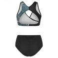 thumbnail image 3 of Gibobby Trajes de Baño para Mujer Bikini sexy para mujer Cintura alta Estampado de puntos Estación independiente Traje de baño dividido(Negro,M), 3 of 4