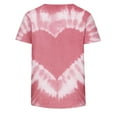 thumbnail image 5 of Tbopshirt Valentine's Day T-Shirts for Women Tees,Plus Size Womens Tops,Women Valentines Day Short Sleeve Heart Printed T-Shirt Novelty Graphic S-XXXL, 5 of 5
