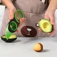 thumbnail image 3 of Bartans 3-in-1 Avocado Slicer Tool, Multifunctional Fruit Peeler, Cutter, Mash and Scooper 1 pack, 3 of 8