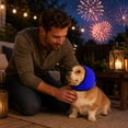 thumbnail image 6 of Noise Cancelling Ear Wrap, Dog No Shake Ear Muffs Noise Protection Firework Thunder Vacuum, Comfortable Quiet Dogs Calming Hoodie, Adjustable for Grooming Bathing & Swimming Hot Pink, 6 of 7