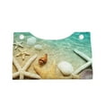 thumbnail image 2 of Honeii Starfish And Seashell On The Beach for Tissue Box Cover/Holder - Covers Rectangular Shaped Boxes with a Contemporary Finish - Designed with Modern PVC Leather, 2 of 7