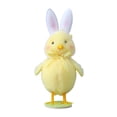 thumbnail image 3 of Orejas de conejo de Pascua Strade Fareast Limited Adorno de pollito suave Amarillo 14,2 cm x 7 cm, 3 of 8
