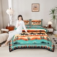 thumbnail image 4 of Castle Fairy Western Cowboy Queen Comforter Set,Exotic Style Bedding Comforter Set, 4 of 8