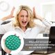 thumbnail image 4 of 1 Uds Push Pop Pop Bubble Sensorial Fidget Toy Autismo Necesidades Especiales Antiestrés, Juguete Sensorial para Apretar, para Niños, Familiares Y Amigos - Verde, 4 of 5