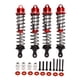 thumbnail image 2 of Amortiguadores traseros delanteros ANGGREK 3 Colores Agujero a Agujero 133mm para Coche RC MAXX 20 1/10 4 Unids/set, 2 of 8