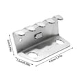 thumbnail image 3 of Outdor Tailpiece Hook Metal Replacement Bridge Component For Stringed Tuning Stability Easy Installation Musicians, 3 of 6