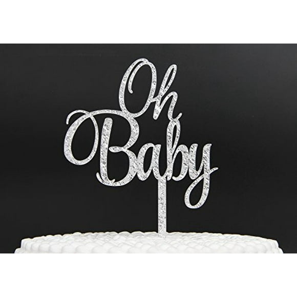 Firefairy OH BABY Cake Topper Décoration de Fête d'Anniversaire de BABY Shower
