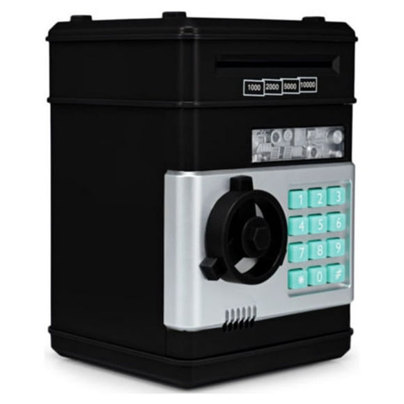 Dvkptbk Bank Machine Electronic Pig Bank ATM Password Money Box Cash Coins Saving Box ATM Bank Safe Organization and Storage on Clearance