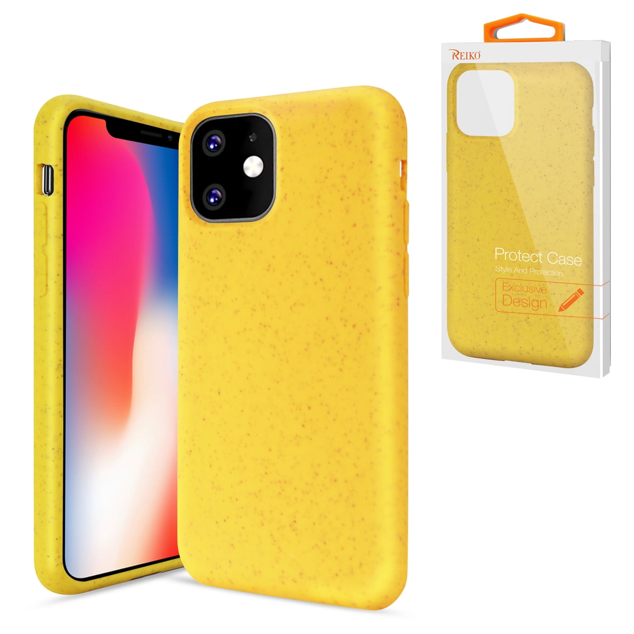 Yellow Silicone Phone Case for Apple iPhone 11 Kuwait Ubuy