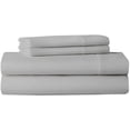 thumbnail image 2 of Camping Cot Mattress 4-Pcs Sheet set 100 % Egyptian Cotton 700 TC Perfect for Narrow Twin/Cot Size/Rv Bunk/Guest Bed/Camping Cot Size - 28" X 75" Color Light Grey Solid, 2 of 6