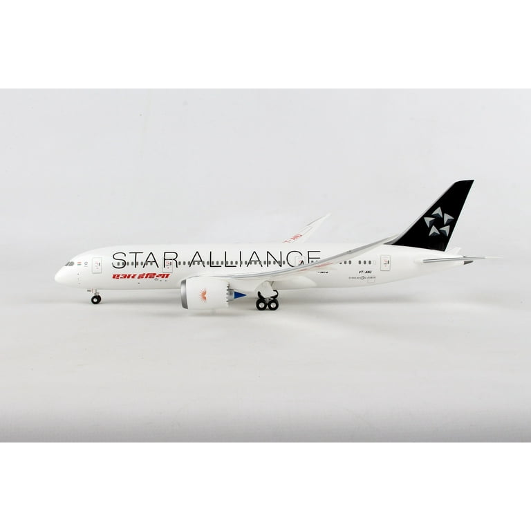Hogan Wings HG10277G Air India 787-8 1-200 Star Alliance with Gear