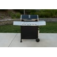 Expert Grill 6 Burner Propane Grill, Black
