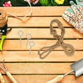 thumbnail image 1 of BESTYASH 10Pcs Heavy Duty Screw Hooks Silver for Securing Ropes in Garden, 1 of 8