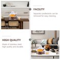 thumbnail image 3 of UPOUART 1Pc Stainless Steel Teapot Warmer Coffee Color with Removable Candle Holder for Home and Office Tea Heating, 3 of 8