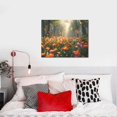 thumbnail image 4 of Picia Butterflies In Flower Field Pattern Decorative Picture – Unique Wall Art, Modern Canvas Print for Trendy Interiors (Horizontal), 4 of 6