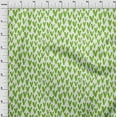 thumbnail image 4 of oneOone Rayon Green Fabric Valentine Heart Fabric For Sewing Printed Craft Fabric By The Yard 56 Inch Wide, 4 of 5