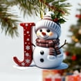 thumbnail image 4 of Adornos Navideños con Letras 2025, Colgante de Ciervo Navideño, Decoración de Madera para Mesa, Adornos Personalizados, 4 of 6
