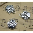 thumbnail image 5 of U8MO 6/20/50X Jewelry Making DIY Dog's Palm Alloy Charm Pendant 20x16mm-50pcs, 5 of 5