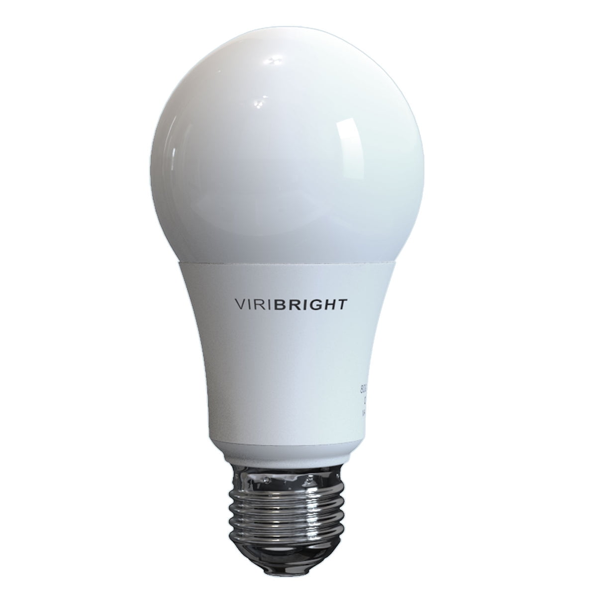 Viribright® A19 LED BULB, 9W, 800 Lumens, Non-Dimmable, 2700k Soft White (12-Pack)