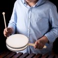 thumbnail image 3 of 1Set Hand Drum With Drum Stick For Musical Instrument Crowd In Parties, 3 of 9