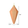 thumbnail image 2 of Vickerman 7" Cafe Latte Matte Lantern Christmas Ornament, 4 per Bag, 2 of 3