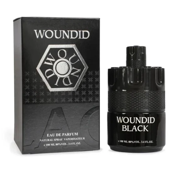 Woundid Eau de Toilette for Men – 3.4 fl oz / 100 ml by EBC Collection