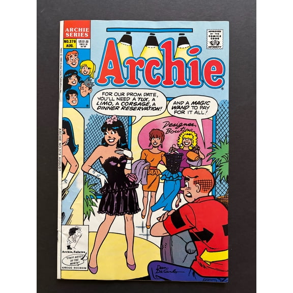 Archie #379 Comic Book