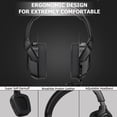 thumbnail image 6 of Gaming Headset for PS4, PC, Xbox One Controller, Noise Cancelling Over Ear Headphones with Mic, LED Light, Bass Surround, Soft Memory Earmuffs for Laptop Mac Nintendo Switch Games, 6 of 7