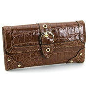 Crocodile Clutch Wallet