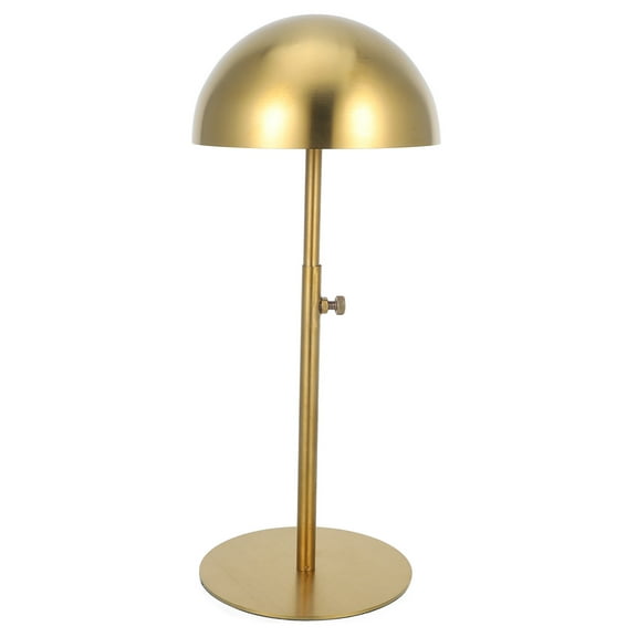 Stainless Steel Adjustable Hat Cap Display Stand Holder Rack 1 Piece Freestanding Wig Stand