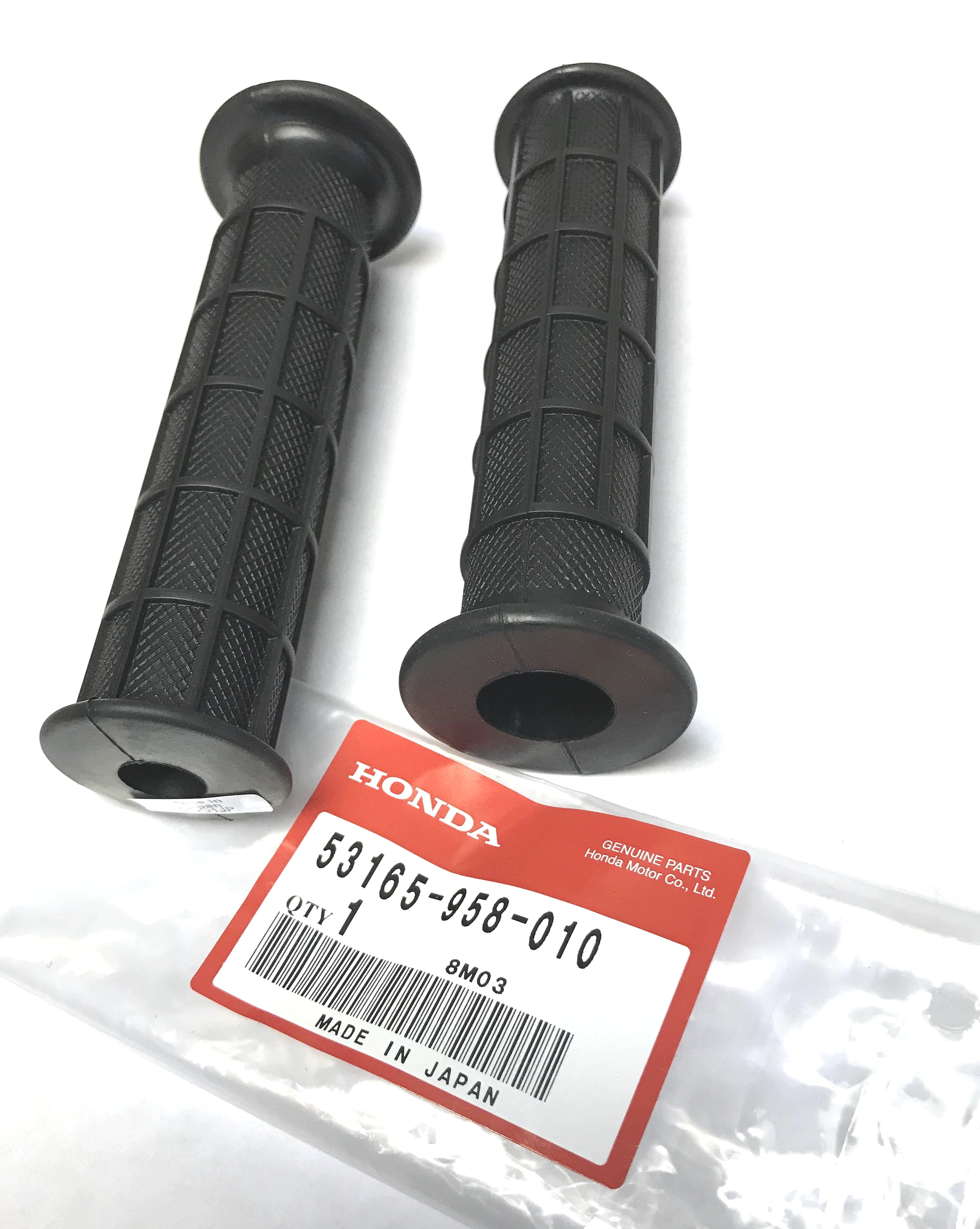 NEW ODI Rouge lock grips Honda TRX400ex 400ex Black with black clamps 130mm 