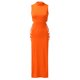 thumbnail image 2 of WILLBEST Vestidos de Lino para Mujer Vestido Sexy de Verano sin Mangas con Cuello Redondo y Abertura Lateral Mediana, 2 of 3
