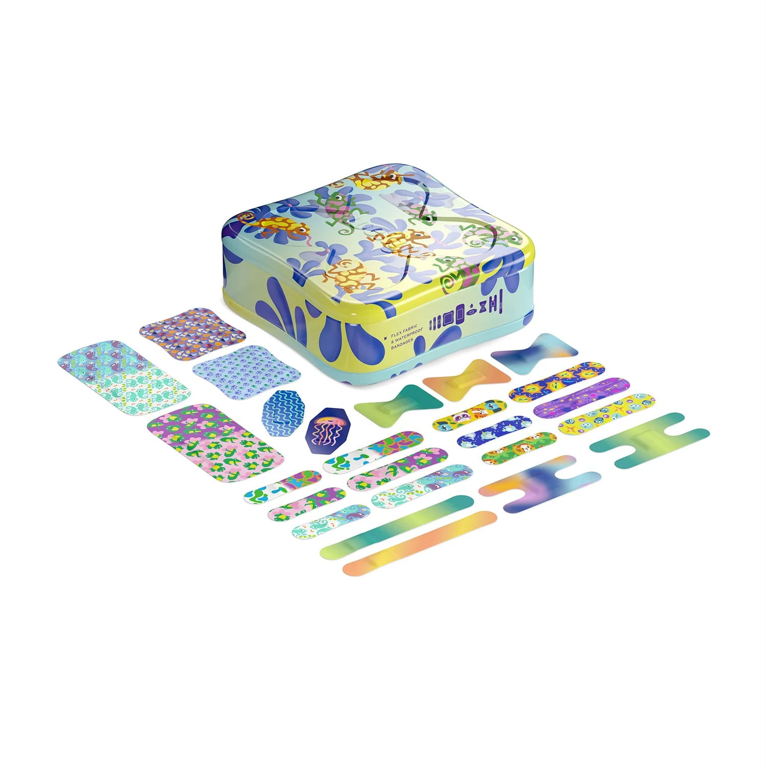 Welly Assorted Color Changing Bandage Kit, 120 Count