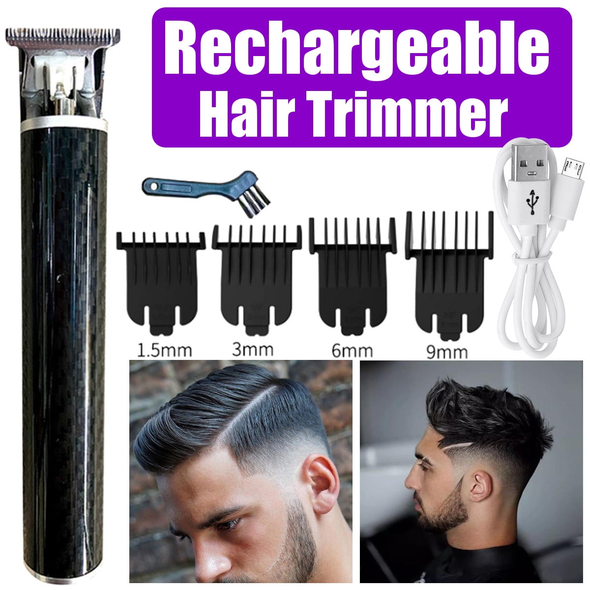USB Cordless Hair Clipper Trimmer Grooming Hair Cutting Razor Haircut Machine With 4x Limit CombsSalon Home Barber Shop | Walmart Canada USB Cordless Hair Clipper Trimmer Grooming Hair Cutting Razor Haircut Machine With 4x Limit CombsSalon Home Barber Shop | Walmart Canada