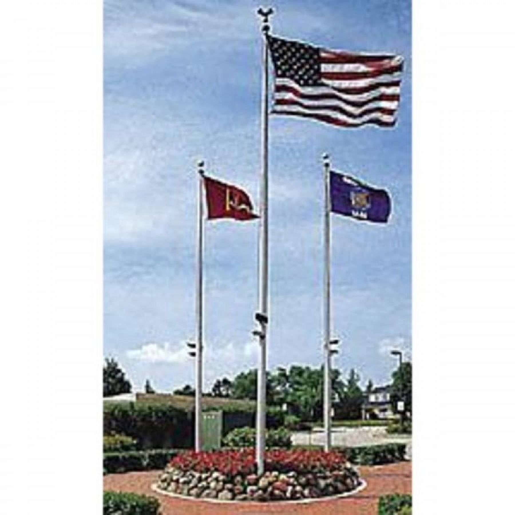 Nylglo Indiana State Flag,3x5 Ft 141660 - image 2 of 4