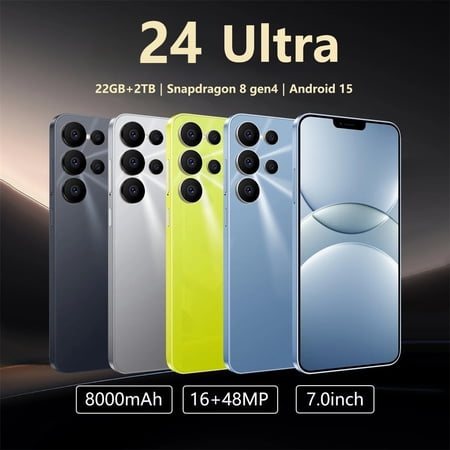 T-Mobile Facing Unlocking Mobile Phones, Unlocked Android Phones, CHYCET 6.52"HD , 12GB + 512GB , 4G Dual Sim Smart Phone,16MP Camera , Cell Phone , 24 Ultra