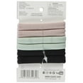 thumbnail image 3 of Scunci Earth-Friendly Planet Ponytail Holder Hair Ties, Pink, Green, Black, 6 Ct, 3 of 6
