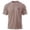 Brown, variant on Bnwani Shirts for Men Lightweight Moisture-Wicking Mens Shirts Comfortable Printed Cotton Tee Black XL