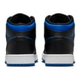 thumbnail image 5 of Big Kid's Jordan 1 Mid Black/Royal Blue-Black-White (DQ8423 042) - 3.5, 5 of 6