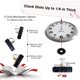 thumbnail image 3 of Piezas de mecanismos de reloj Yashi Kit de reemplazo motor rojo negro y blanco, 3 of 5