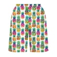 thumbnail image 5 of Dovford Swimming Shorts for Men Swimsuit Board Shorts Pineapple Print with Pockets Regular Fit Pull-on Drawstring Nylon Board Shorts, 5 of 5