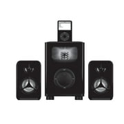 Acoustic Research AR4131 Black Vault - Speaker system - with Apple cradle - 2.1-channel - 8 Watt (total) - black