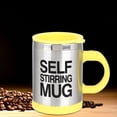 thumbnail image 2 of 1、Este producto está especialmente diseñado para mezclar automáticamente café, leche, granos, etc. 2、La tapa tiene un orificio de enfriamiento y un orificio para pajita, lo que hace que sea más f, 2 of 10