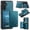Blue, variant on CaseMe Leather For Samsung Galaxy S26 5G Case【RFID Blocking】 2 In 1 Detachable Leather Wallet Magnetic Flip Cover Multi-Card Slots Case,Black,For Galaxy S26 (5G)