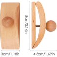 thumbnail image 4 of Quilt Wall Hangers | Wooden Rug Wall Hangers,blanket Hanger Clamps, Carpet Rug Display, Wall Clips For Quilts, Tapestries, Fabric Crafts, 4 of 5