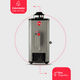 thumbnail image 2 of Calentador de Agua de Paso Rheem 10 Litros por Min Gas Natural 2 Servicios gris 28, 2 of 11