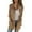 Khaki, variant on Ediodpoh Women Winter Oversized Cardigans for Women Neck Lapel Long Sleeve Solid Color Coat Red L